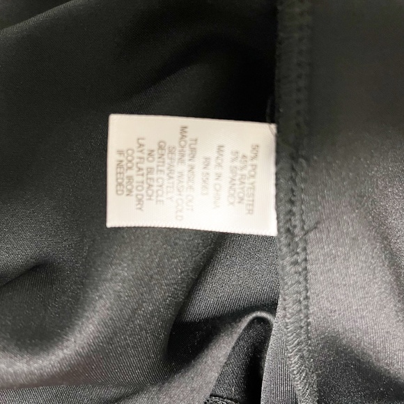 Rachel Zoe Sleeveless Padded Shoulder Crew Neck Black Mini Dress Size S - Picture 8 of 8